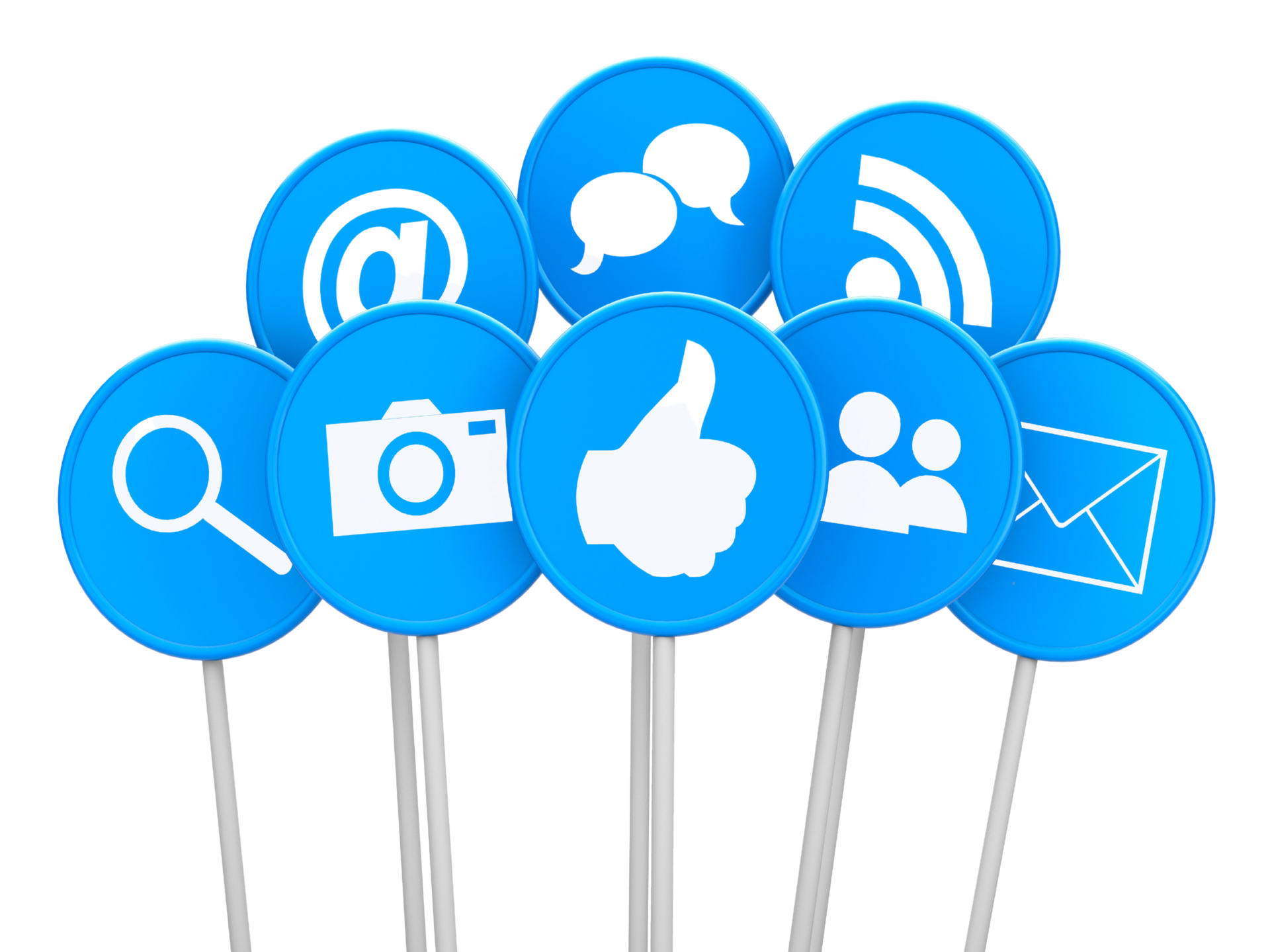 social media icons